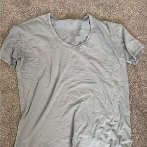 Aerie Light Gray Short Sleeve Tee